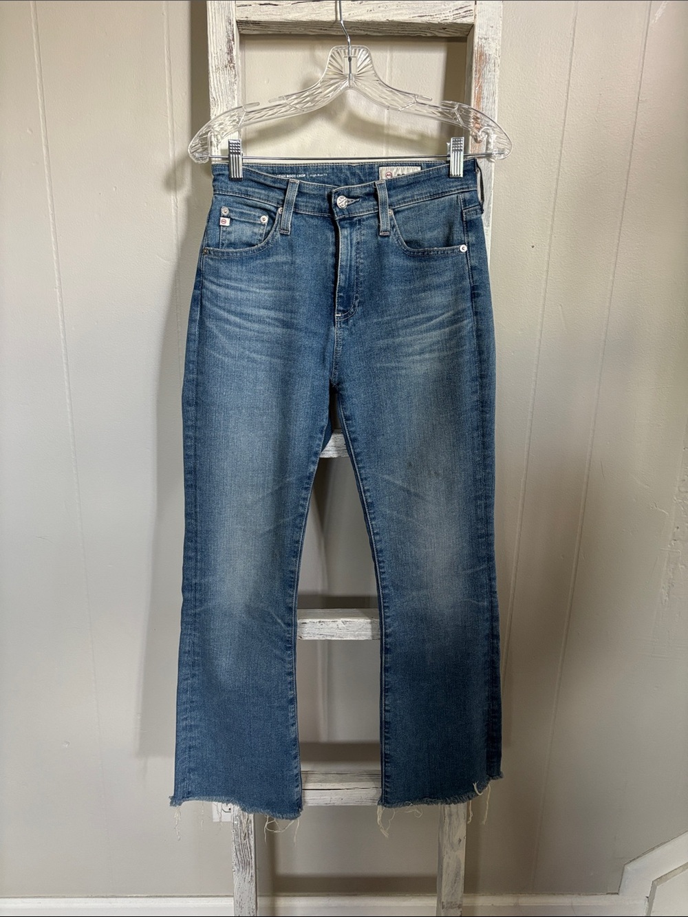Ag Adriano Goldschmied Light Blue Denim Jeans